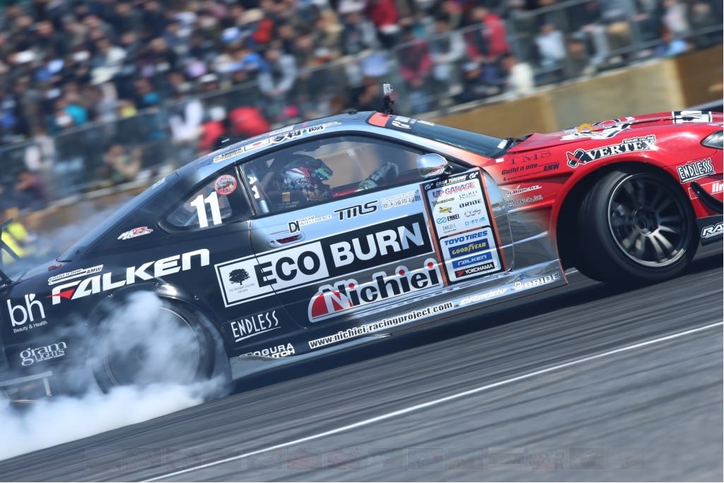 Ecoburn tài trợ cho đội đua D1 Drift Nichiei Team